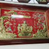Tranh chúc thọ đồng liền mê khung gỗ - Ảnh 2