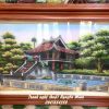 Tranh PC : Chùa Một Cột ( 82 cm * 120 cm ) - Ảnh 2