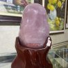 Trụ thạch anh hồng - hồng tím để bàn vip - Ảnh 2